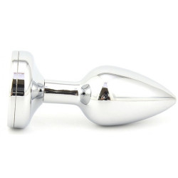 Generique Plug bijou Light Colour M 7.5 x 3.3 cm